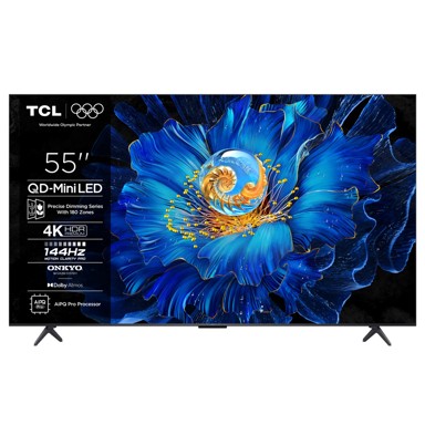 TCL TV 55C61KS, Mini LED QLED, 55"
